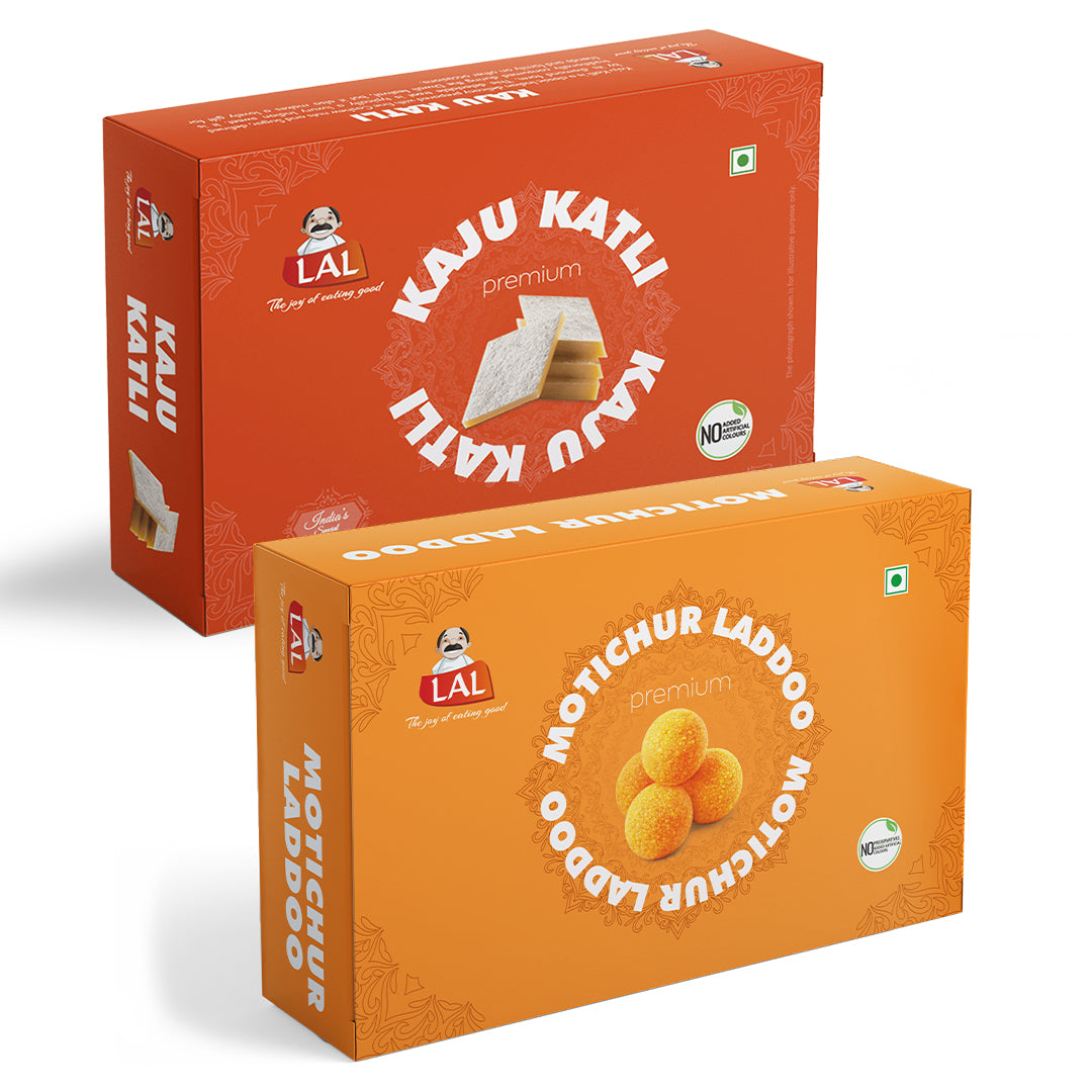 Kaju Katli 400gm & Motichur Laddoo 400gm