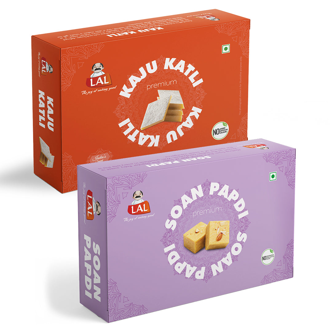 Kaju Katli 400gm & Soan Papdi Premium 400gm