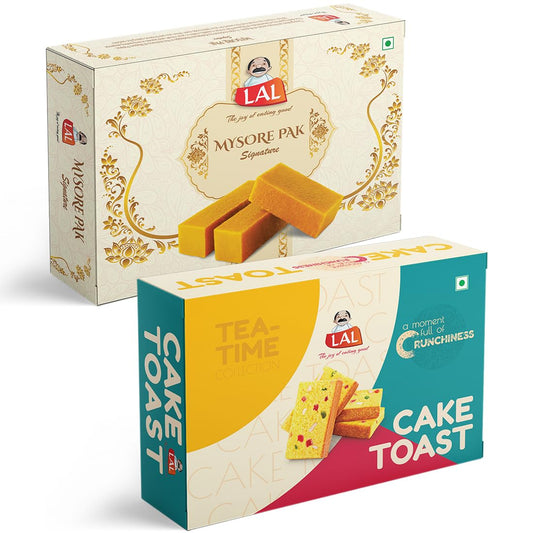 Mysore Pak 400g & Cake Toast 300g