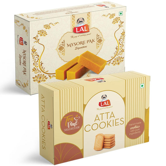 Mysore Pak 400g & Atta Cookies 400g