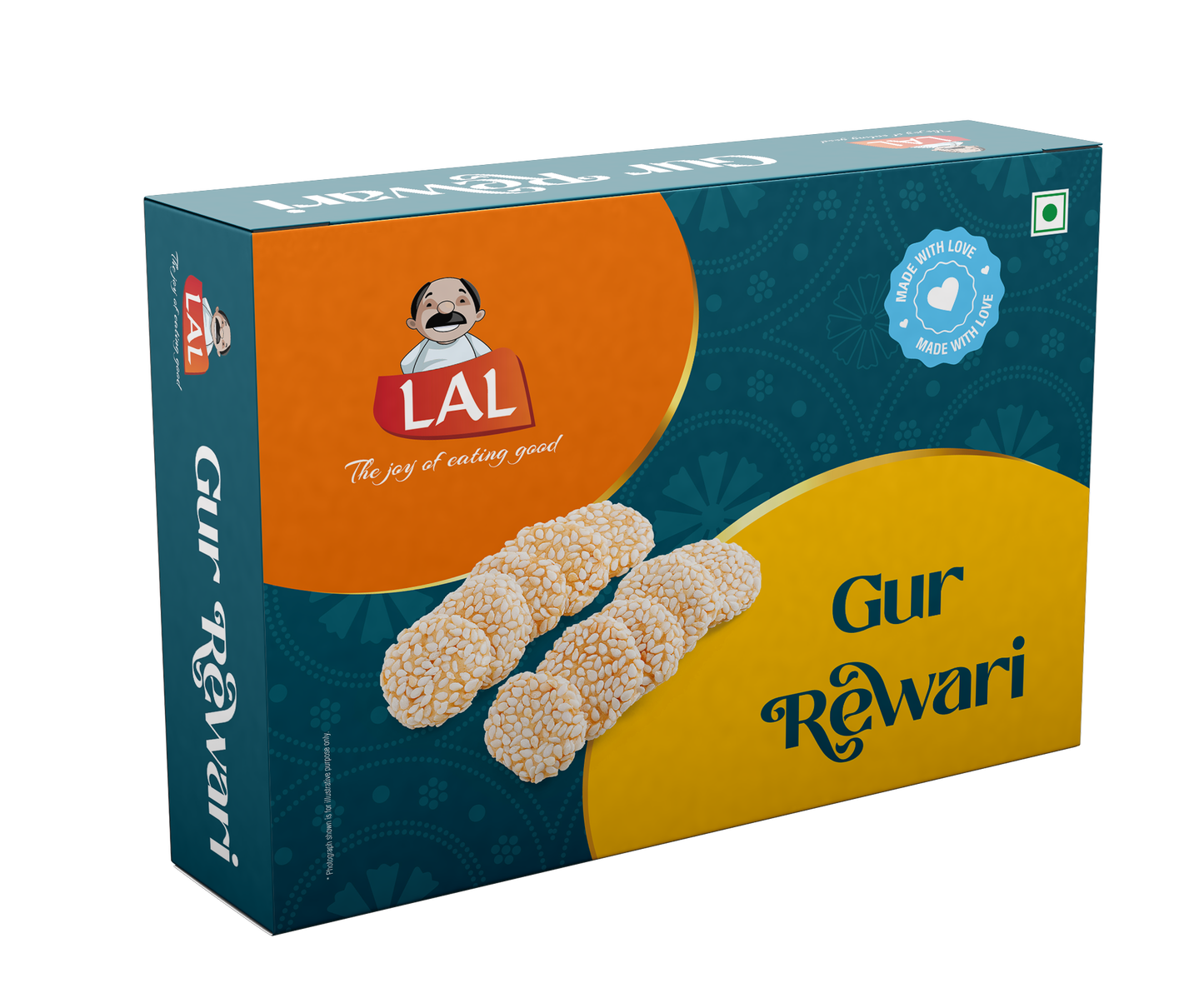 Lal Sweets Gur Rewari - 300g